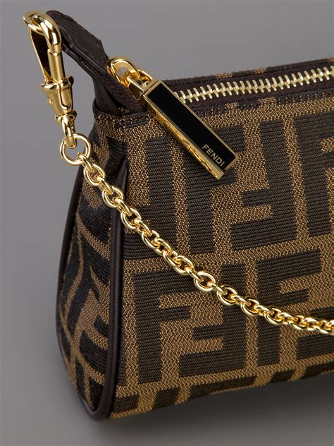 fendi brown purse